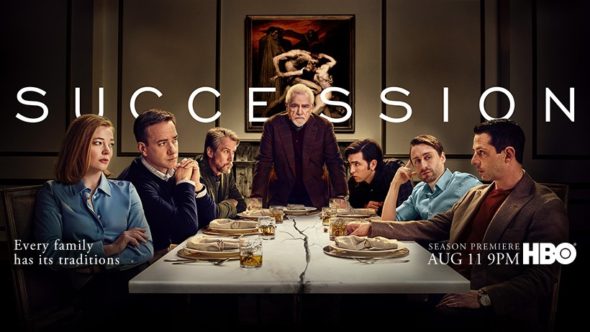 Succession TV show on HBO: season 2 ratings (canceled renewed season 3?) 