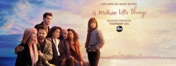 A Million LIttle Things TV show on ABC: season 2 ratings (cancel or renew?)