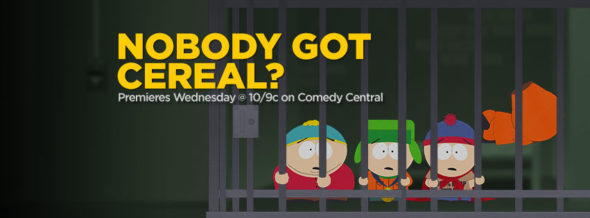 South Park TV show on Comedy Central: season 23 ratings (cancel or renew?)