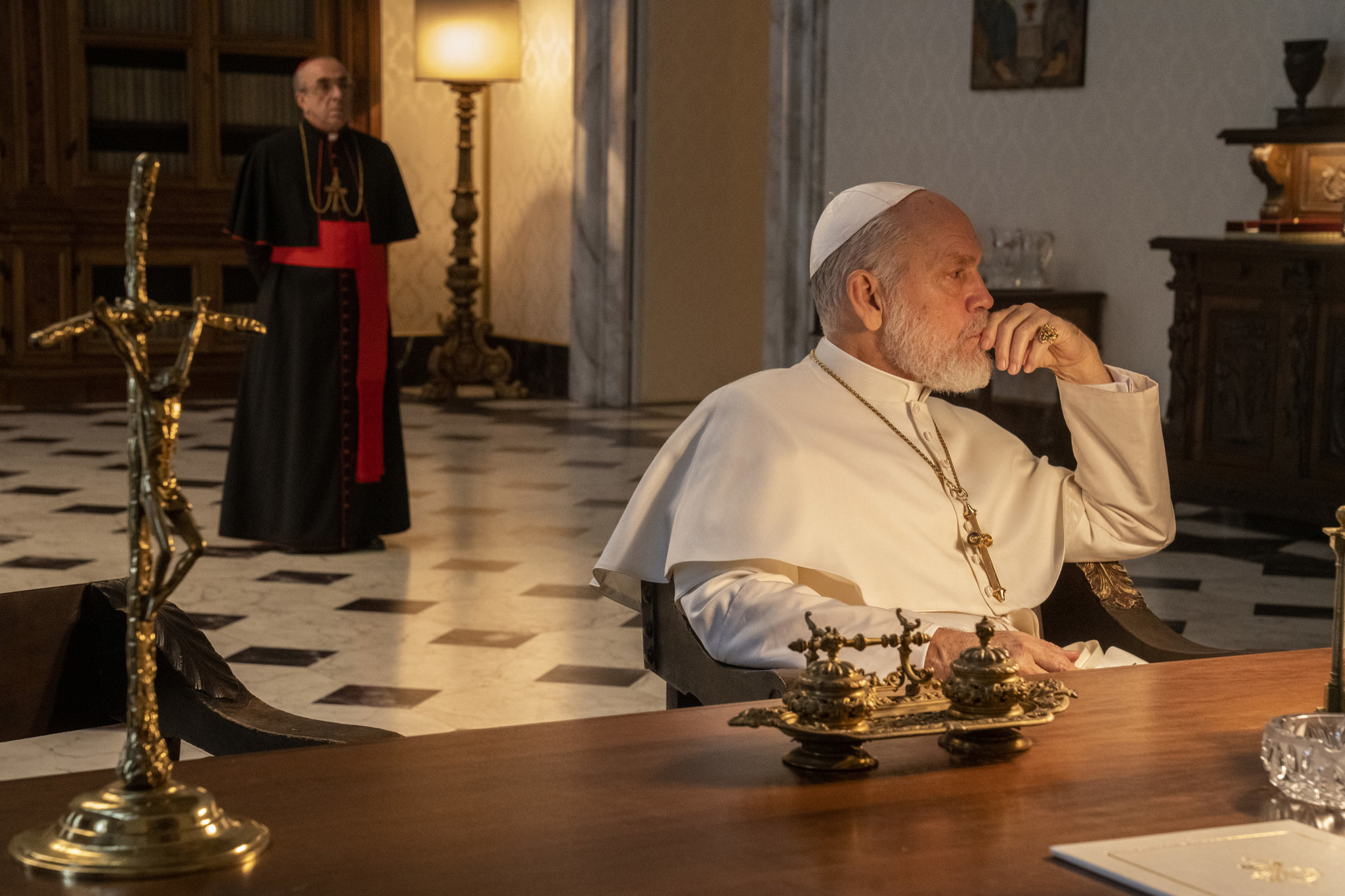 Lang renderen uitbreiden The New Pope on HBO: cancelled? season 2? (release date) - canceled +  renewed TV shows - TV Series Finale