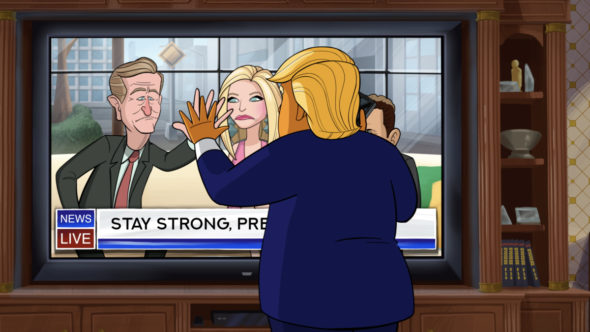 Our Cartoon President TV show on Showtime: canceled or renewed for season 4?