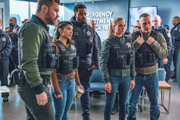 Chicago PD TV show on NBC: season 8 (2020-21), season 9 (2021-22), season 10 (2022-23) renewals