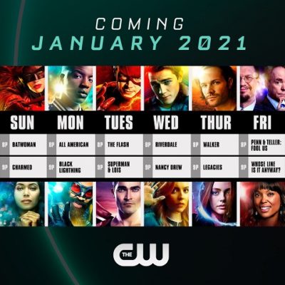 The CW TV shows - January 2021