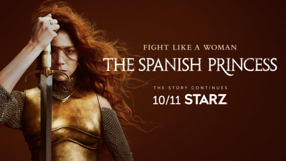 The Spanish Princess TV show on Starz: season 2 ratings