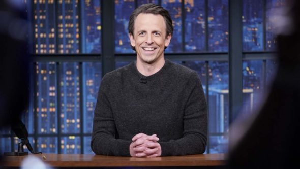 Late Night with Seth Meyers TV show on NBC: renewed through 2025