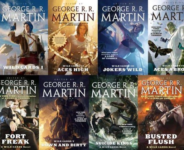 Wild Cards novels edited by George RR Martin