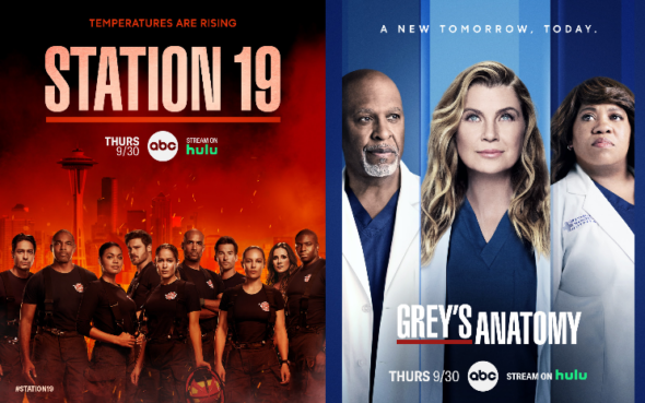 Grey's Anatomy Station 19 crossover on ABC