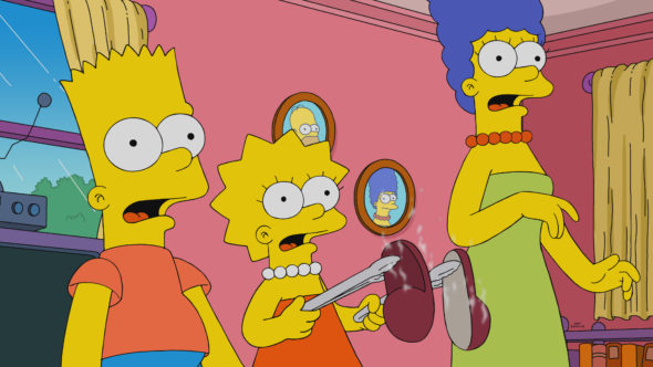 The Simpsons Tv Show On Fox Season 33 Viewer Votes Canceled 3979