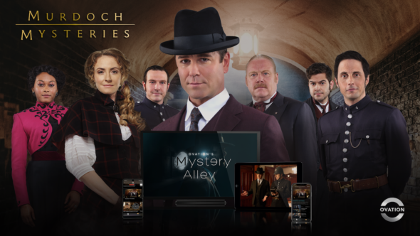 Murdoch Mysteries TV Show on Ovation: canceled or renewed?