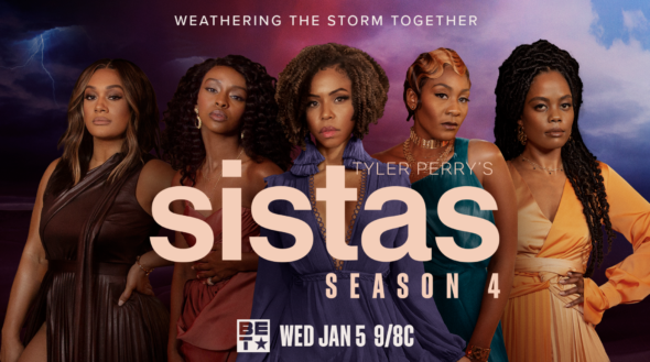 Tyler Perry's Sistas TV show on BET: season 4 ratings