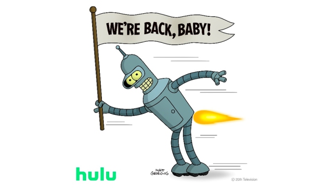 #Futurama: Season Eight; John DiMaggio to Return for Animated Series’ Revival on Hulu