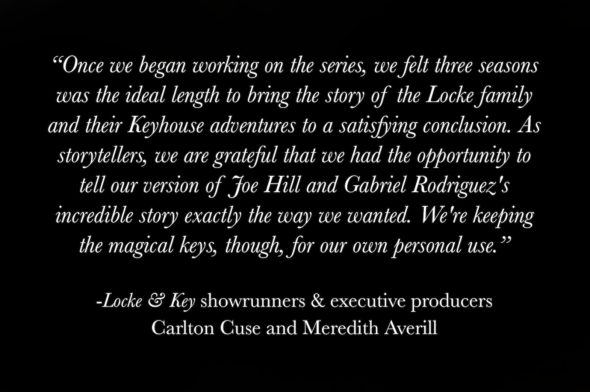 Locke and Key TV show on Netflix: (canceled or renewed?)