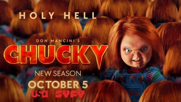 Chucky TV show on Syfy and USA Network: season 2 ratings