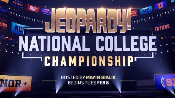 Jeopardy! National College Championship TV show on ABC: season 1 ratings (canceled or renewed?)