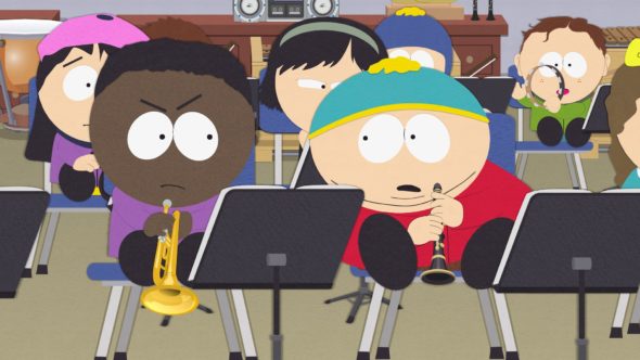 South Park TV show on Comedy Central: season 26 ratings