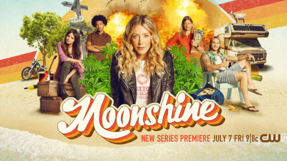 Moonshine TV show on The CW: season 1 ratings