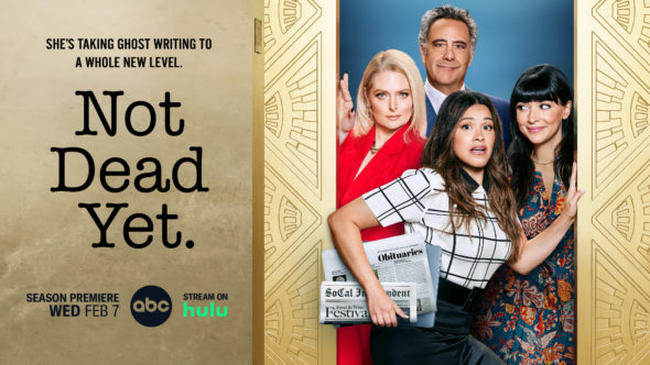 Not Dead Yet TV show on ABC: season 2 ratings