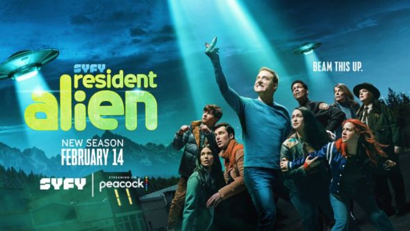 Resident Alien TV show on Syfy: season 3 ratings