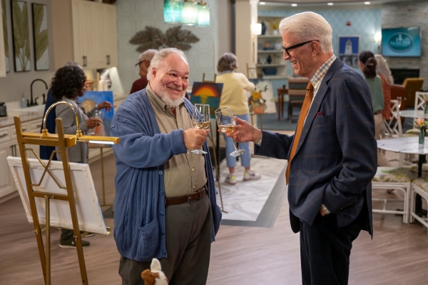 #A Man on the Inside: Season Two? Creator Mike Schur and Star Ted Danson Are Ready for More of the Netflix Series