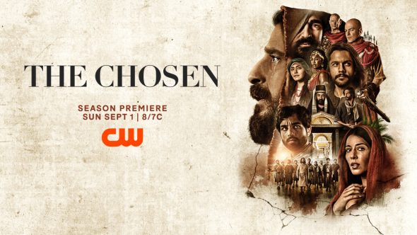 The Chosen TV show on The CW: season 4 ratings (canceled or renewed?)