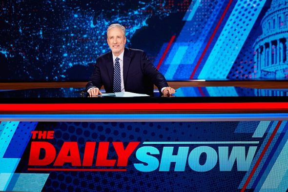The Daily Show TV show on Comedy Central: (canceled or renewed?)