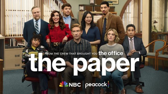 The Paper TV show on Peacock and NBC: season 1 ratings (canceled or renewed for season 2?)