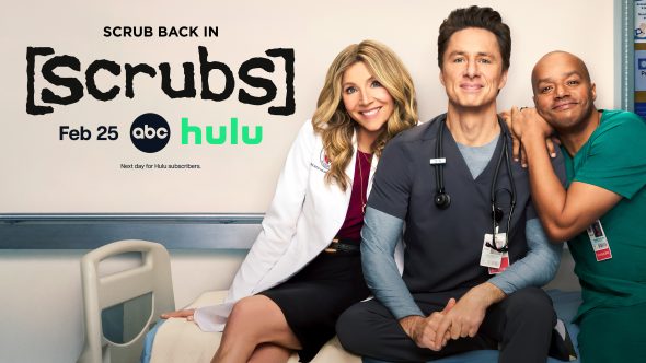 Scrubs TV show on ABC: season 1 ratings (canceled or renewed for season 2?)